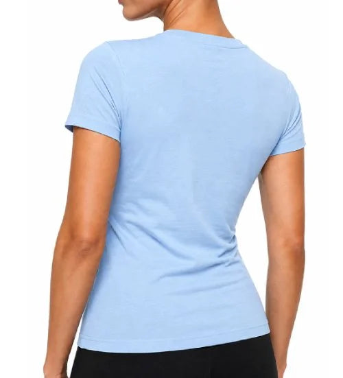 Womens Ride Or Die T-Shirt - Dirty Baby Blue