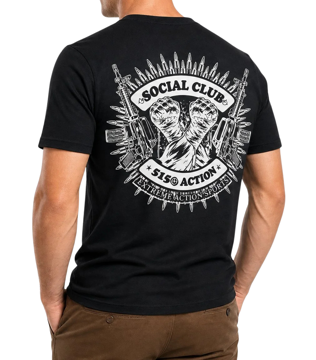 5150 Social Club T-Shirt - Black