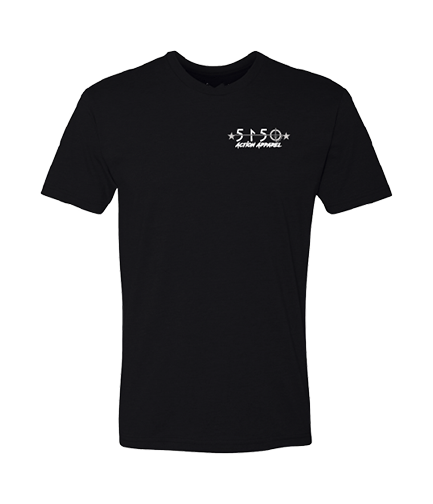 Patriot Skull T-Shirt - Black