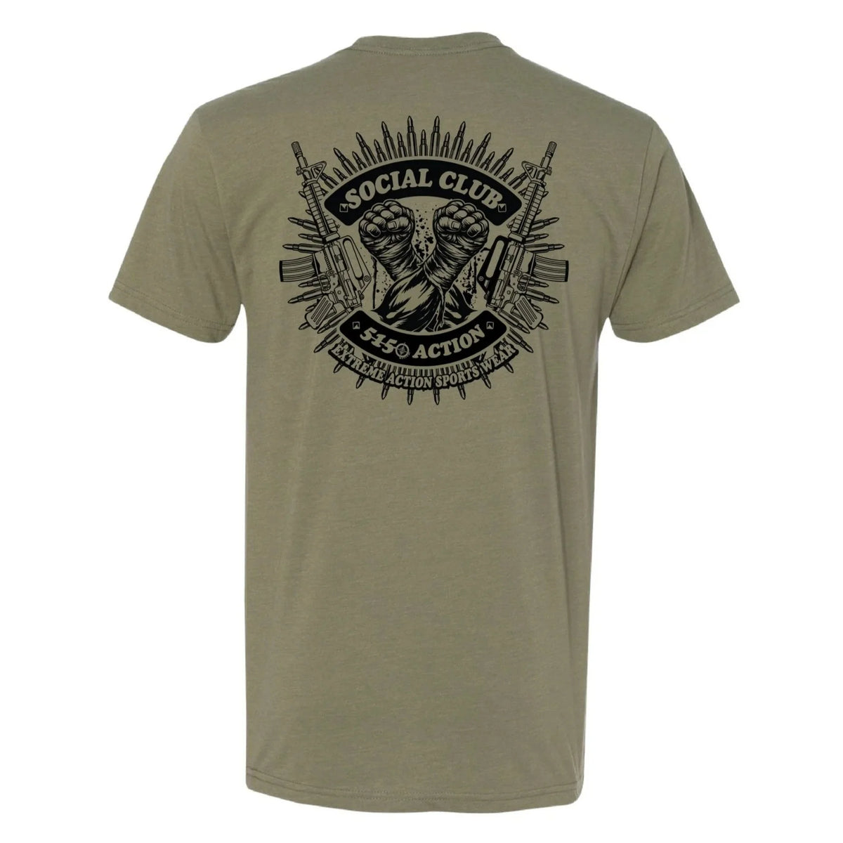 5150 Social Club T-Shirt - Military Green