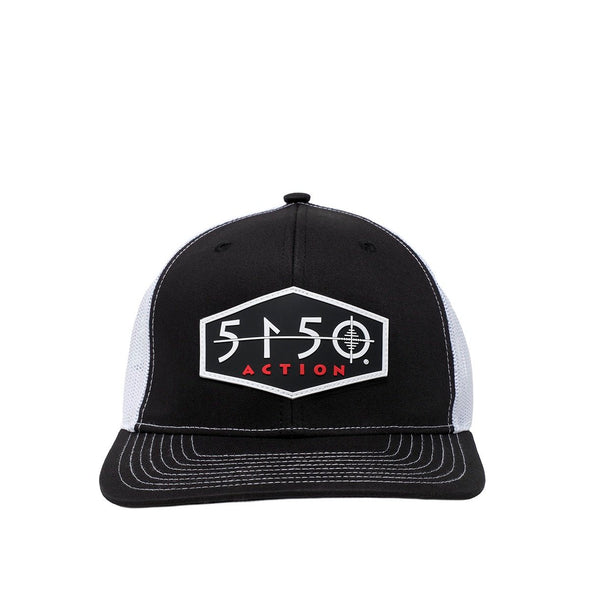 5150 B&W Silicone Logo Hat