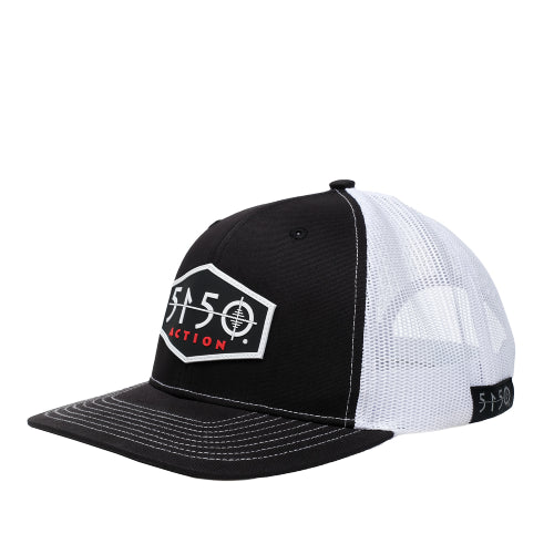 5150 B&W Silicone Logo Hat