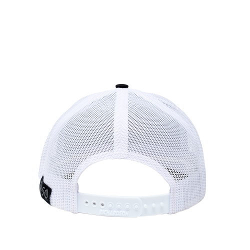 5150 B&W Leather Logo Hat