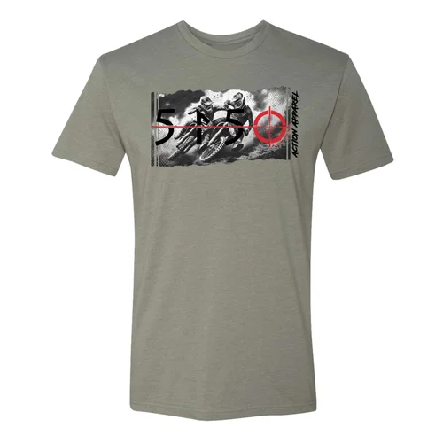 The Battle T-Shirt - Stone Gray