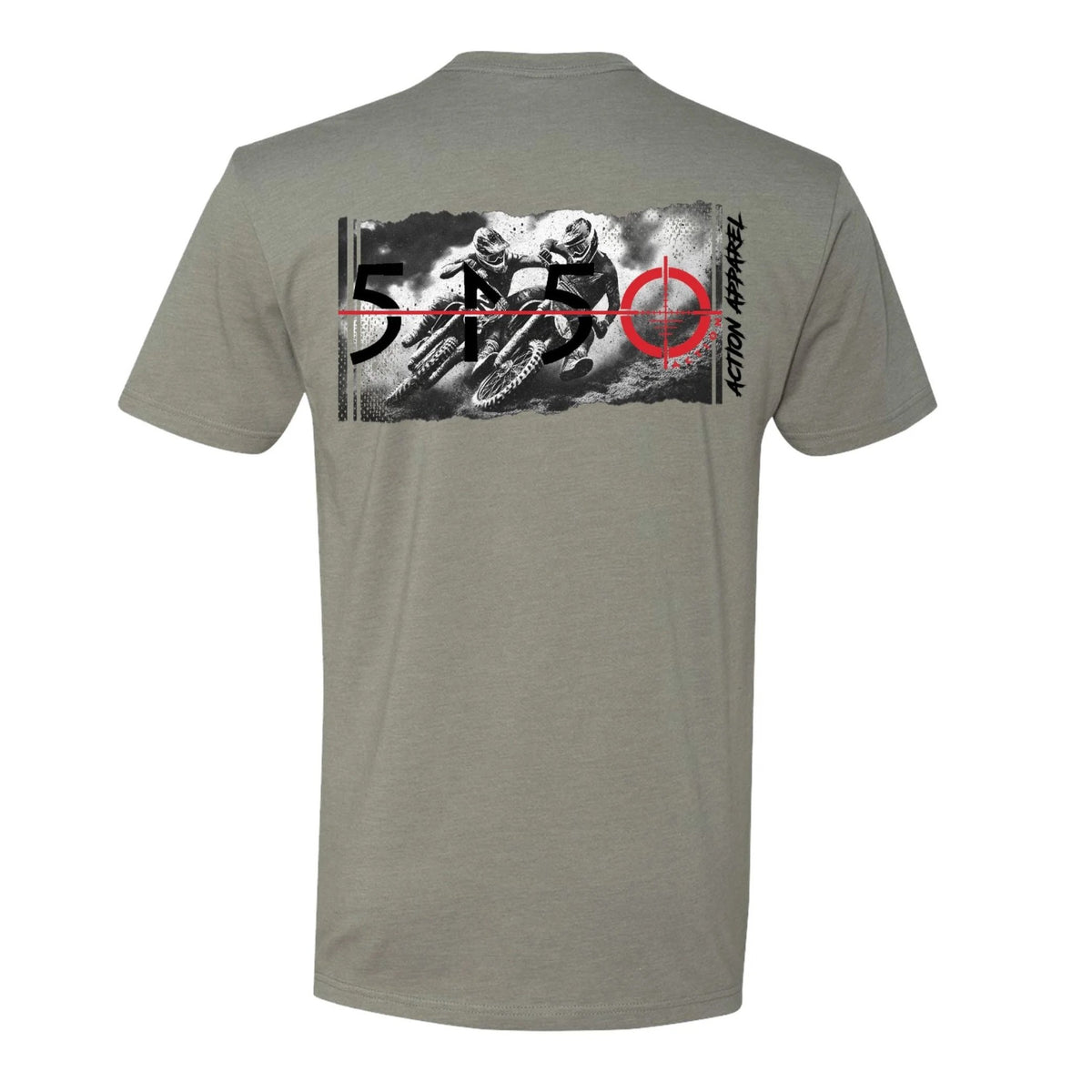 The Battle T-Shirt - Stone Gray