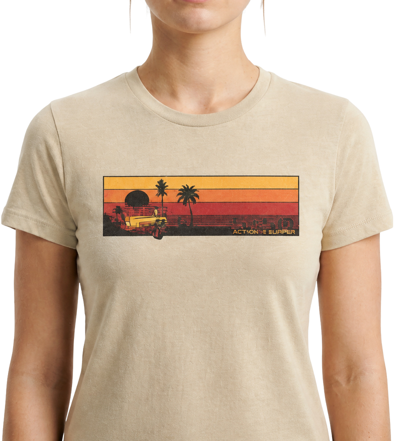 Women's Sunset Surfer T-Shirt