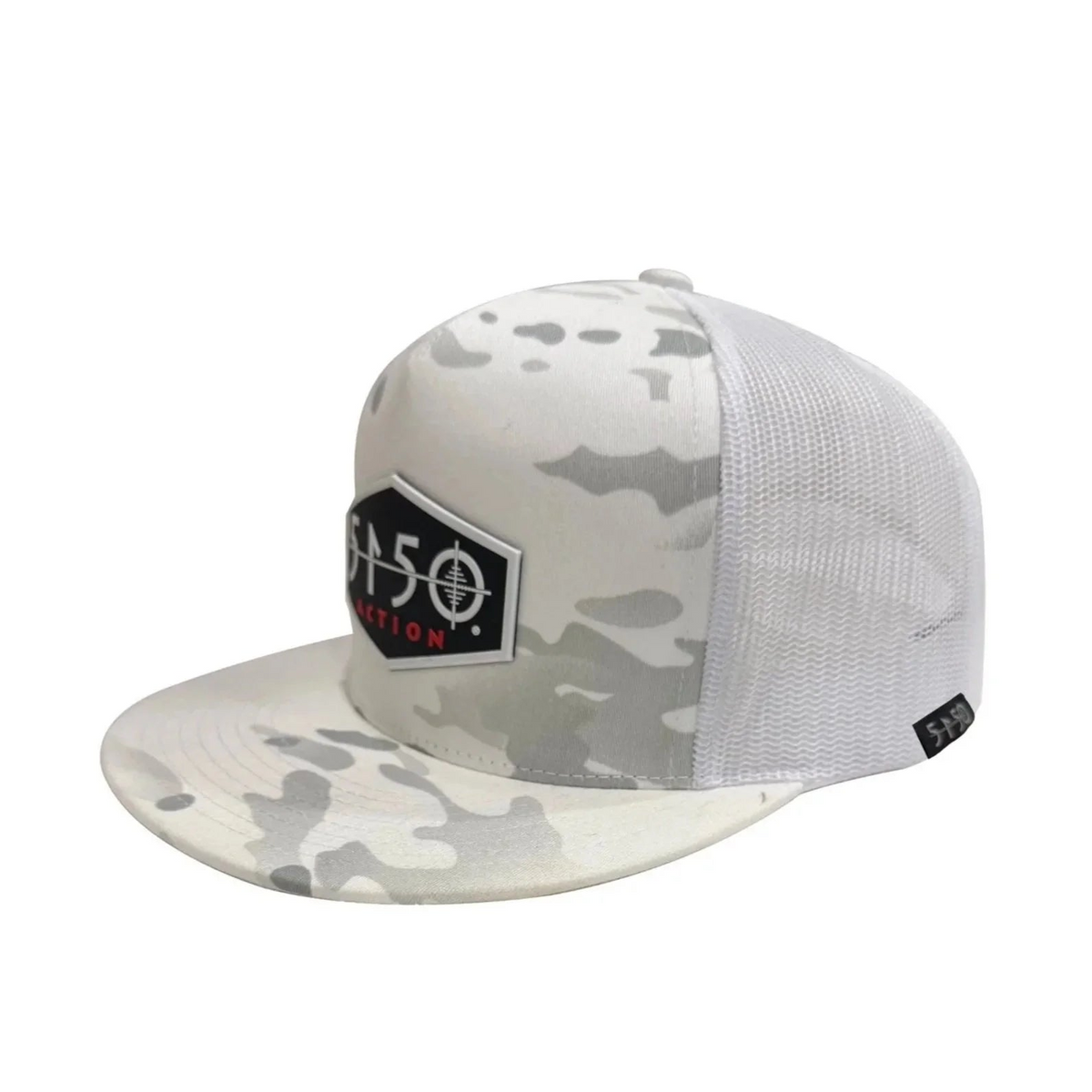 5150 Snow Camo Silicone Logo Hat